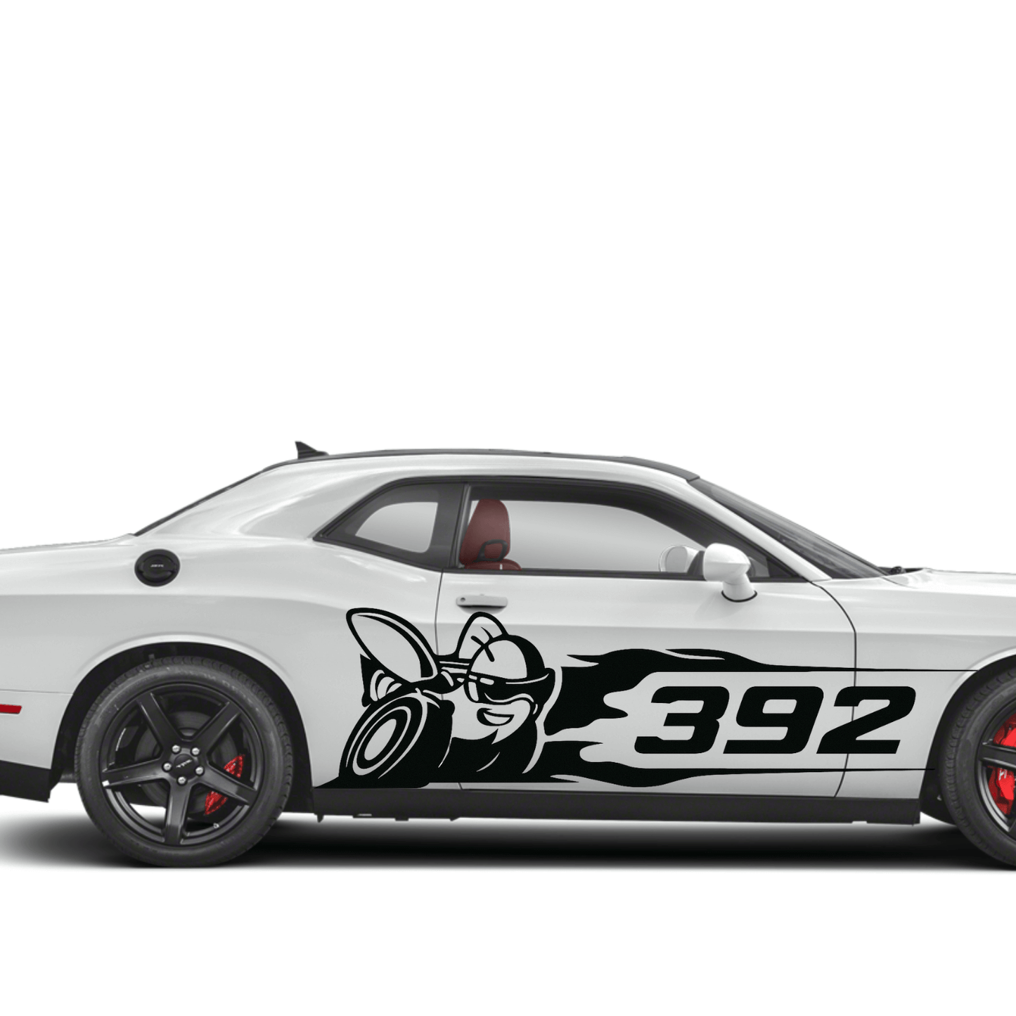 392 Scat Pack Super Bee Vinyl Decal – Dodge Challenger & Charger Sticker – Mopar Muscle Car Graphic - sku-50687743033476-sku-50687743164548-  DRIVEN - 1