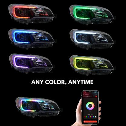 Subaru WRX/STI Flow Series DRL Boards (2015-2021) - F2 | A20 | P2   - BX3-F2 | B14 | A20 | P2   - BX3-F2 | B13 | A20 | P2   - BX3-F2 | B13 | B14 | A20 | P2   - BX3-F2 | A20 | P2   - BX3-  DRIVEN - 2