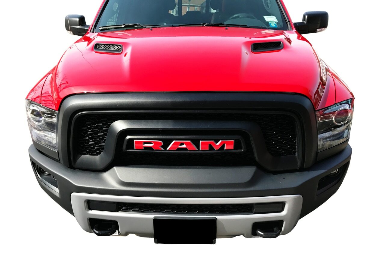 RAM Grille Emblem Overlay Decal   - 2019-2024 Ram 1500 Classic Warlock - Ram:ClassicWarlock-Front-01-Ram:ClassicWarlock-Front-03-Ram:ClassicWarlock-Front-02-Ram:ClassicWarlock-Front-04-Ram:ClassicWarlock-Front-05-  DRIVEN - 23