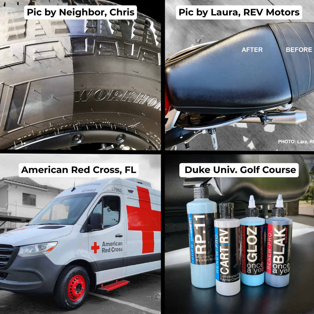 D3 RENEW PROTECT | BLAK + GLOZ Kit | 2-Pack Ceramic Hybrid | 100ml – Gloss Finish - sku-49571319152856-  DRIVEN - 11