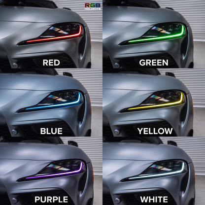 Toyota Supra RGBW DRL boards (2020-2024) - F3 | A11 | P2   - BX1-  DRIVEN - 3
