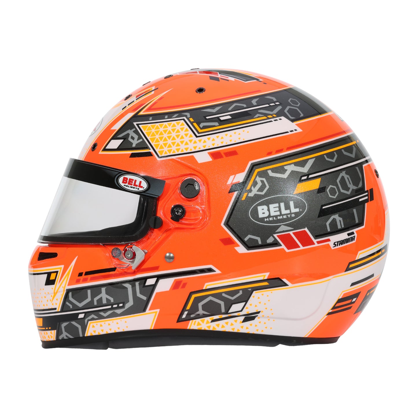 BELL | RS7-K STAMINA | Karting Helmet | Semi PRO Level | FIA8878-2024 & Snell K2025 - 1310C01-1310C02-1310C03-1310C04-1310B91-  DRIVEN - 4