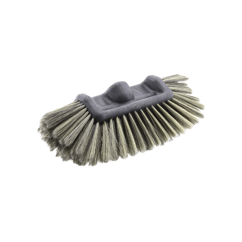 14" Soft Nylon 5-Corner Car Wash Brush Head - 5C14B-GRY-  DRIVEN - 2