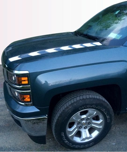 Hood Spear Graphics - 2014-2015 Silverado 1500 - 201415:Silverado:Spear-34-sku-45344896843963-sku-45344896876731-sku-45344896909499-sku-45344896942267-  DRIVEN - 1