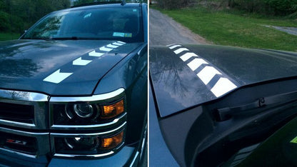 Hood Spear Graphics - 2014-2015 Silverado 1500 - 201415:Silverado:Spear-34-sku-45344896843963-sku-45344896876731-sku-45344896909499-sku-45344896942267-  DRIVEN - 2