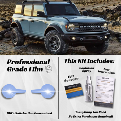 Ford Bronco Headlight PPF Protection Kit (2021-2026) - sku-51572834893956-  DRIVEN - 1