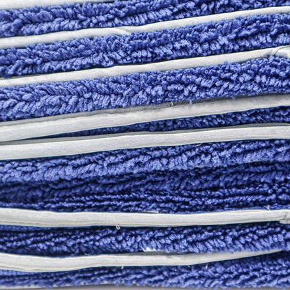 16" x 24" All Purpose Microfiber Towels w/ Silk Wrapped Gray Edge - 12 Pack - DPMT-BG-12-  DRIVEN - 5