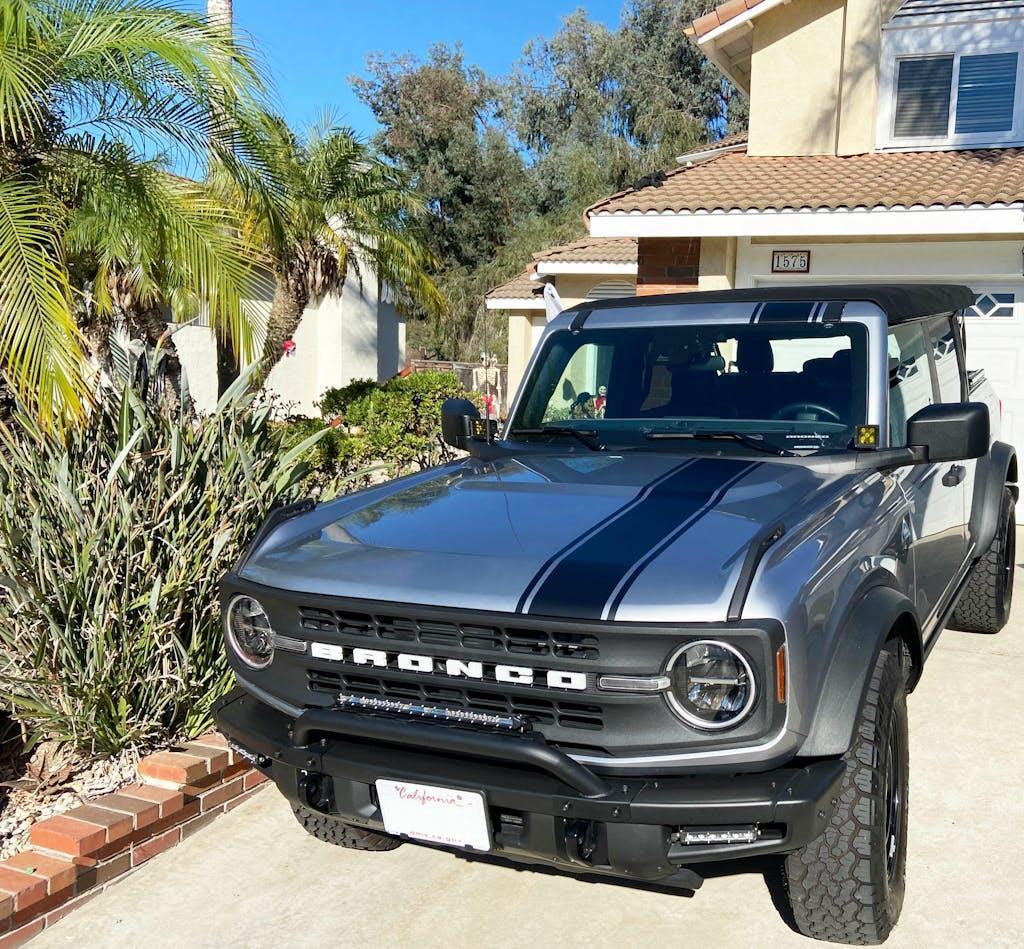 Offset Racing Hood Stripes V1 - 2021+ Bronco - 21BRONCOSTROFF-MB-21BRONCOSTROFF-MBX2-21BRONCOSTROFF-GB-21BRONCOSTROFF-GBX2-21BRONCOSTROFF-BO-  DRIVEN - 4