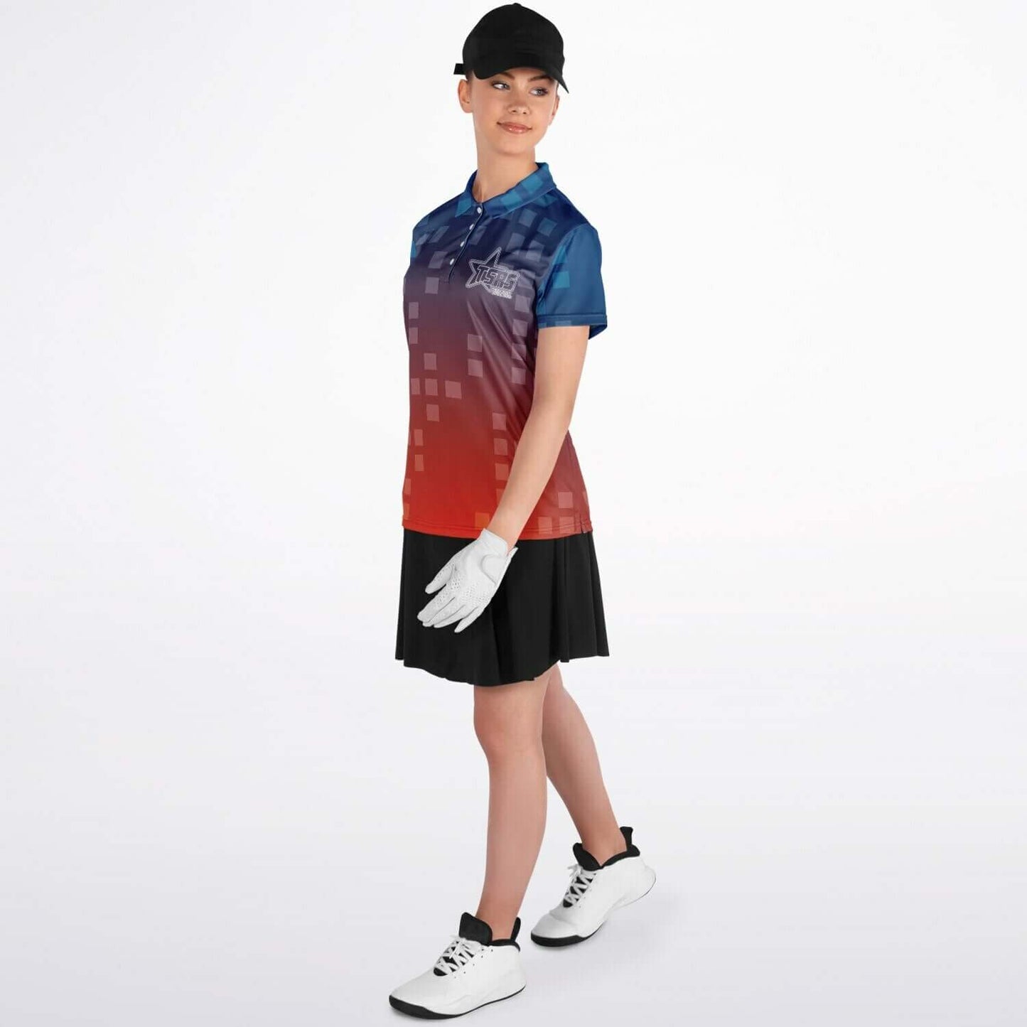 DRIVEN | TSRS '24 | Polo - Adult - Female - Red/Blue - UPF 50+