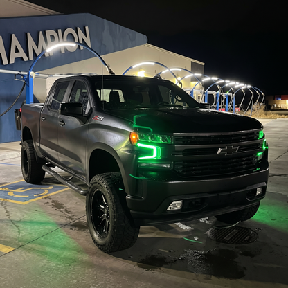 Chevrolet Silverado 1500 RGBW DRL Boards (2019-2022) - F9 | A12 | P2   - BX1-  DRIVEN - 3