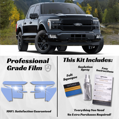 Ford F-150 Headlight PPF Protection Kit (2024-2026) - sku-51572835876996-  DRIVEN - 1