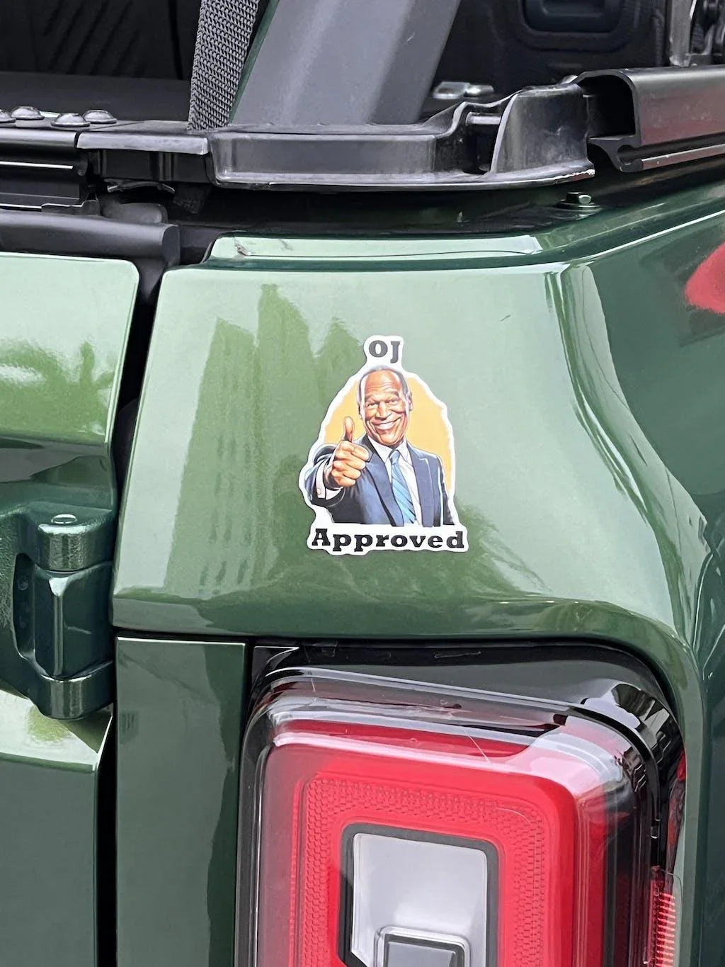 OJ Approved Sticker - 2021+ Bronco - ojapproved35-  DRIVEN - 3