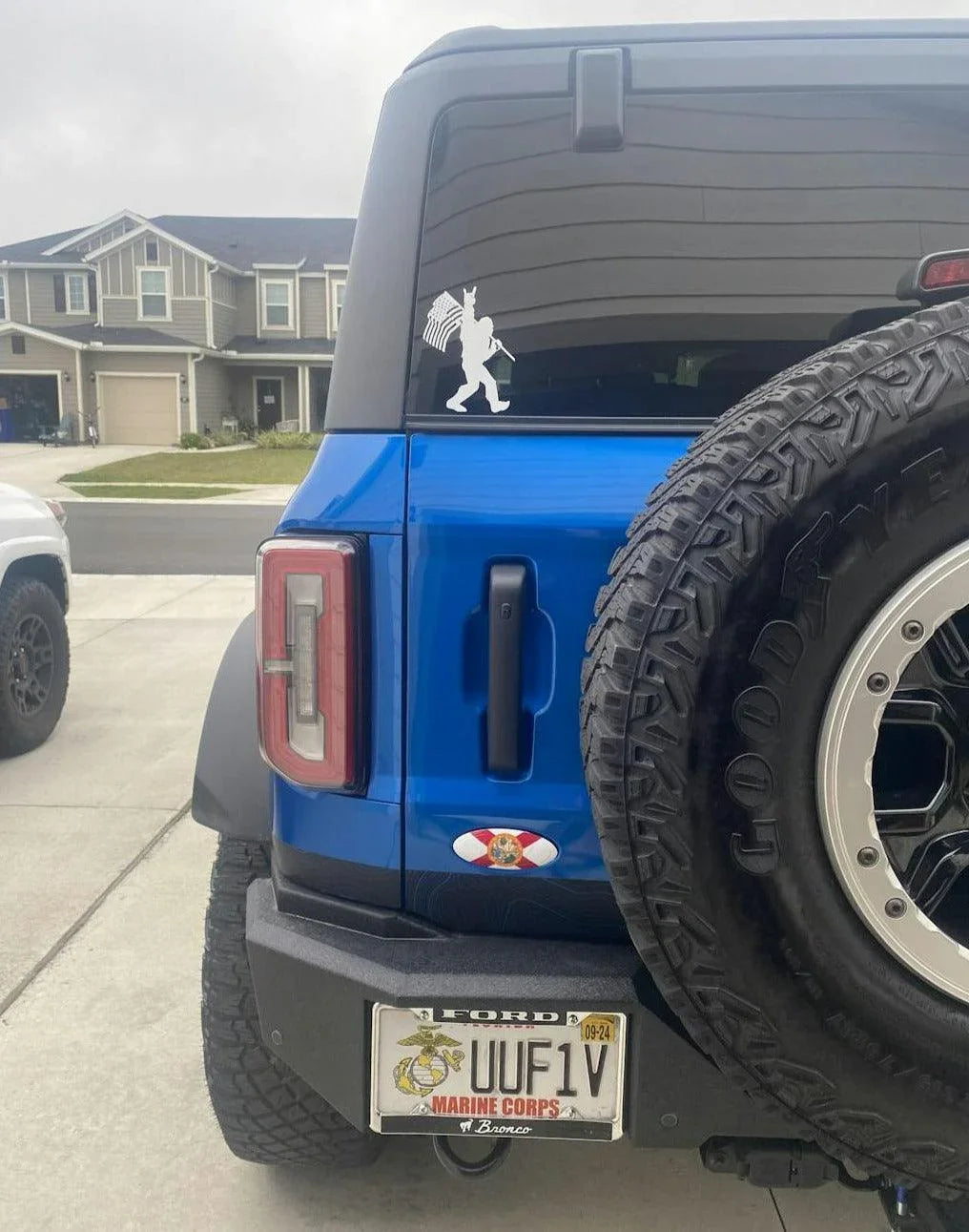 Safari Topo Lower Rear Tailgate Overlays - 2021+ Bronco - 21BRNSAFDRLWR-TOPOCLST-21BRNSAFDRLWR-MB-21BRAPSAFDRLWR-TOPOCLST-21BRAPSAFDRLWR-MB-  DRIVEN - 6