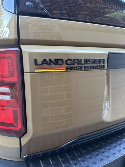 First Edition LC250 Acrylic Laser Series Tailgate Badge - 2024+ Land Cruiser - 24LC250-FEB-  DRIVEN - 5