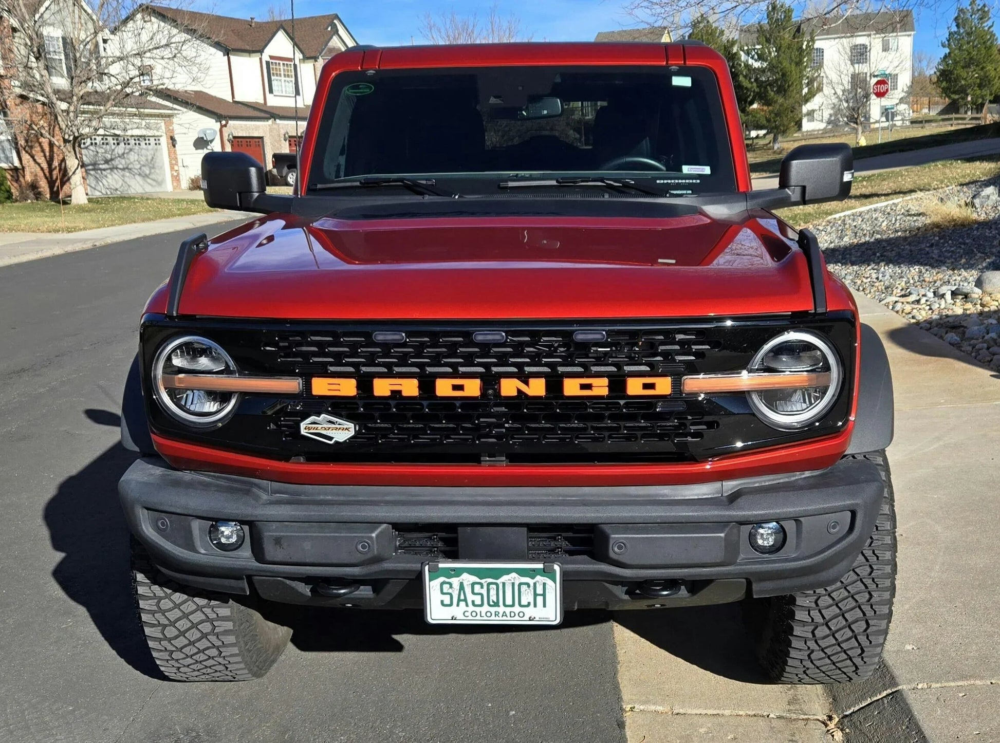 Printed Series  Signature DRL Bar Overlays - 2021+ Bronco (Signature Headlights) - 21BRNCODRLPT-ORMO-21BRNCODRLPT-DSMO-21BRNCODRLPT-LSMO-21BRNCODRLPT-ORBW-21BRNCODRLPT-DSBW-  DRIVEN - 4