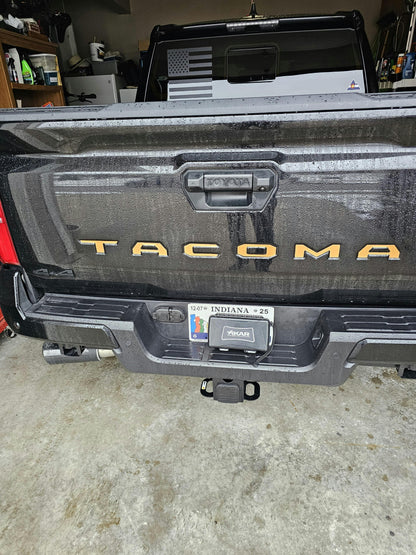 TACOMA Tailgate Inlay Letters - 2024+ Tacoma - 24TACOMATLG-BLOR-24TACOMATLG-RWB-24TACOMATLG-RD-24TACOMATLG-WH-24TACOMATLG-BL-  DRIVEN - 3