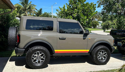 Retro Vintage Lower Door Protection - 2021+ Bronco - 21BRONCOLWDR-RETRO-sku-47985723605311-sku-47985723670847-21BRONCOLWDR-RETRO4-sku-47985723703615-  DRIVEN - 5