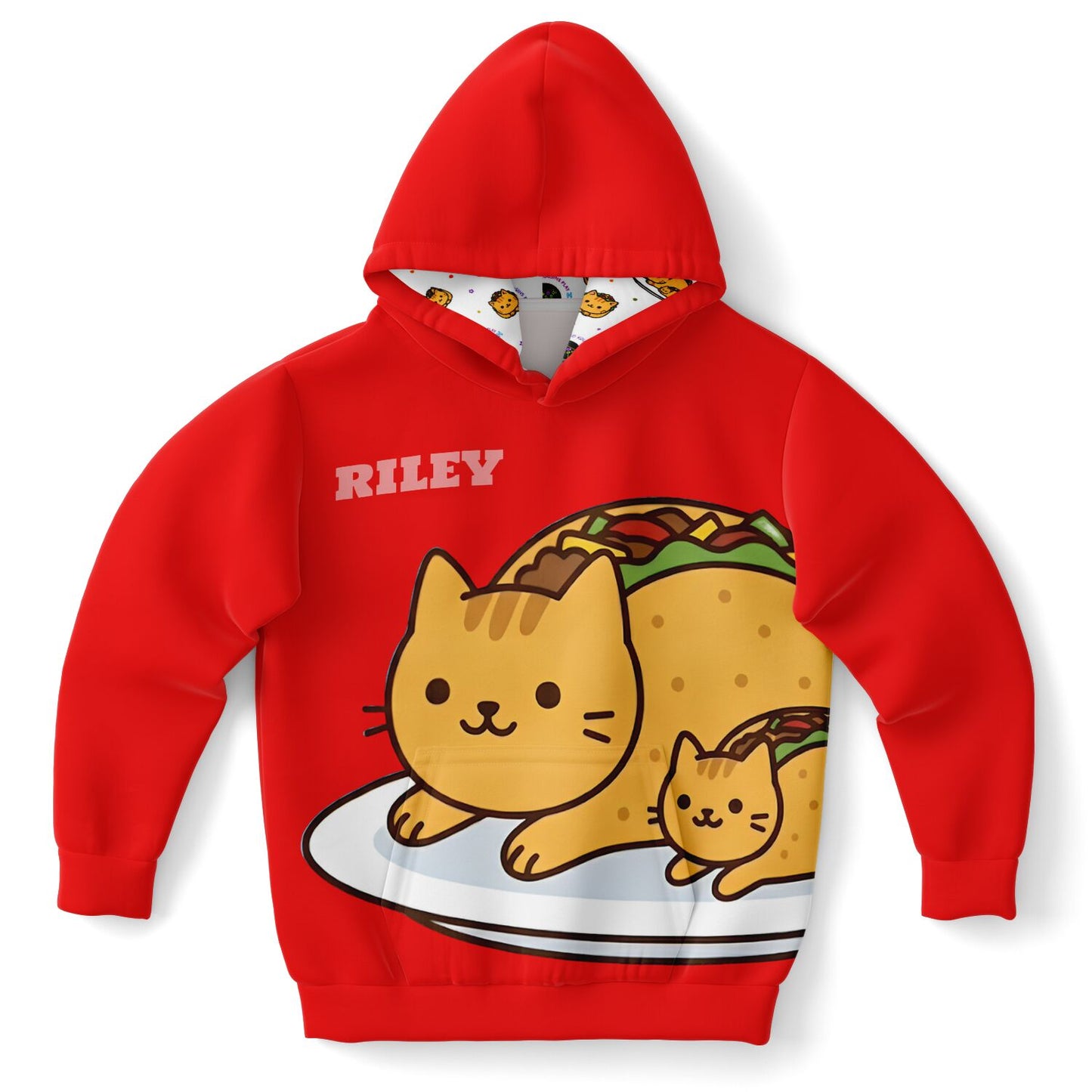 Kids Taco Cat & Litte Taco Cat Hoodie copy
