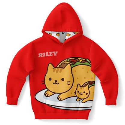 Kids Taco Cat & Litte Taco Cat Hoodie copy