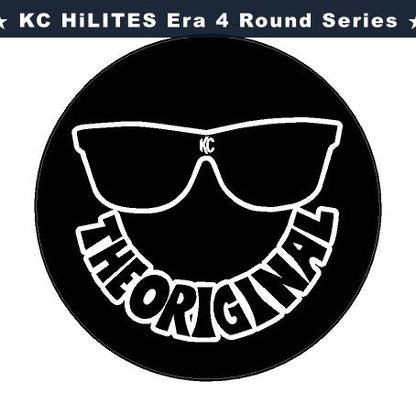 KC HiLITES Era 4 ROUND Series Light Cover Overlays - Universal