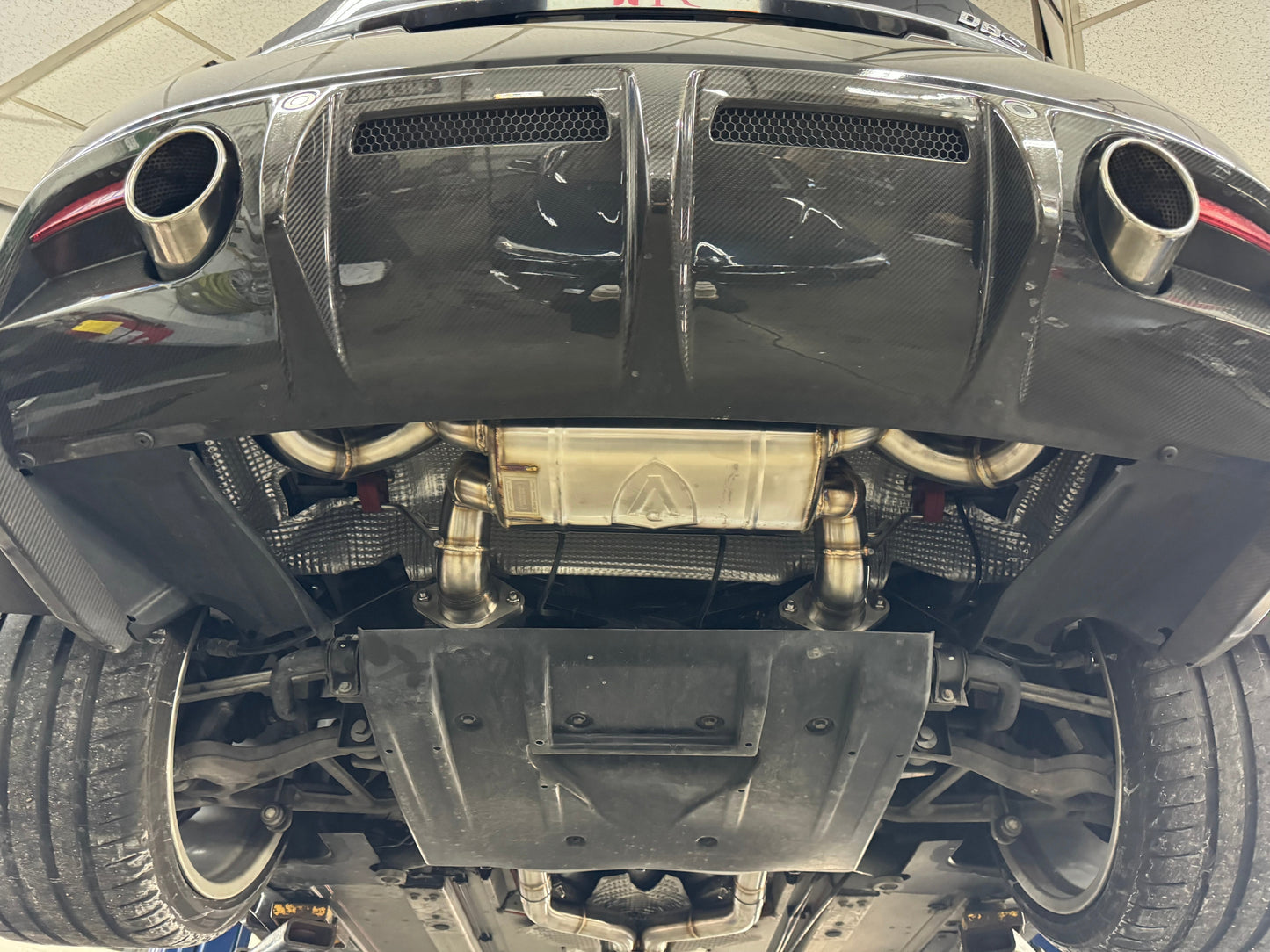 Aston Martin DBS V12 Valved Sport Exhaust System - AMR.DBS.V12.VSES.BR-AMR.DBS.V12.VSES.FFH.BR-  DRIVEN - 20