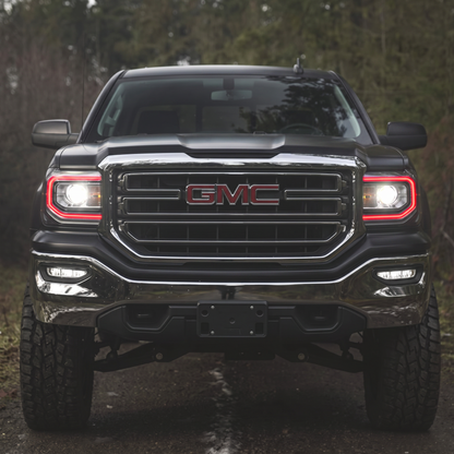 GMC Sierra 1500 Multicolor DRL Boards (2016-2018) - E21 | A12 | P2   - BX5-  DRIVEN - 4