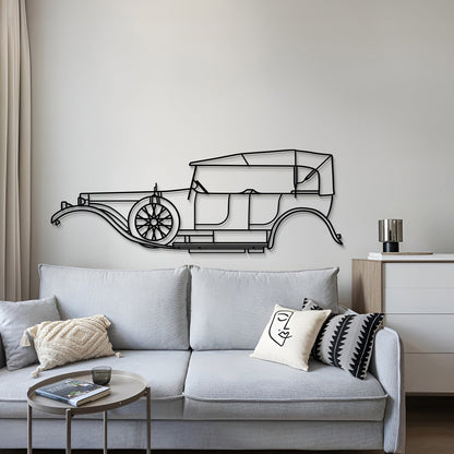 1907 Silver Ghost Metal Car Wall Art - MT0003 - MT0003B49L-  DRIVEN - 4