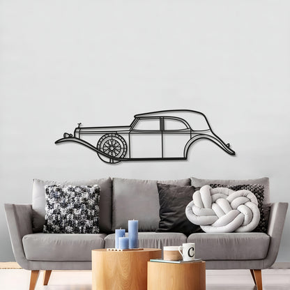 1929 Phantom II Metal Car Wall Art - MT0012 - MT0012B49L-MT0012B69L-MT0012B80L-MT0012B99L-MT0012B120L-  DRIVEN - 3