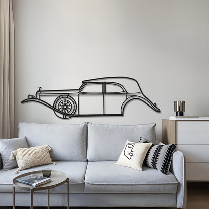 1929 Phantom II Metal Car Wall Art - MT0012 - MT0012B49L-MT0012B69L-MT0012B80L-MT0012B99L-MT0012B120L-  DRIVEN - 4