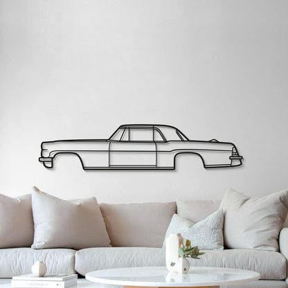 1956 Continental Mark II Metal Car Wall Art - MT0040 - MT0040B49L-MT0040B69L-MT0040B80L-MT0040B99L-MT0040B120L-  DRIVEN - 5