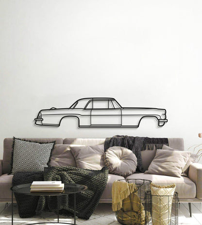 1956 Continental Mark II Metal Car Wall Art - MT0040 - MT0040B49L-MT0040B69L-MT0040B80L-MT0040B99L-MT0040B120L-  DRIVEN - 6