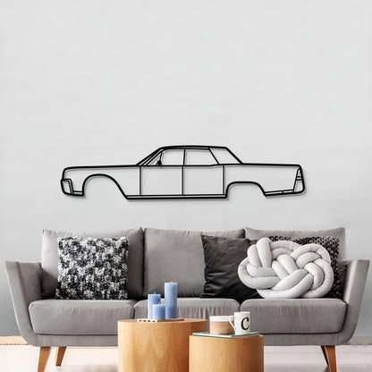 1961 Continental Metal Car Wall Art - MT0062 - MT0062B49L-MT0062B69L-MT0062B80L-MT0062B99L-MT0062B120L-  DRIVEN - 3