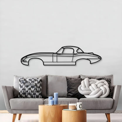 1964 Lightweight E-Type Metal Car Wall Art - MT0070 - MT0070B49L-  DRIVEN - 3