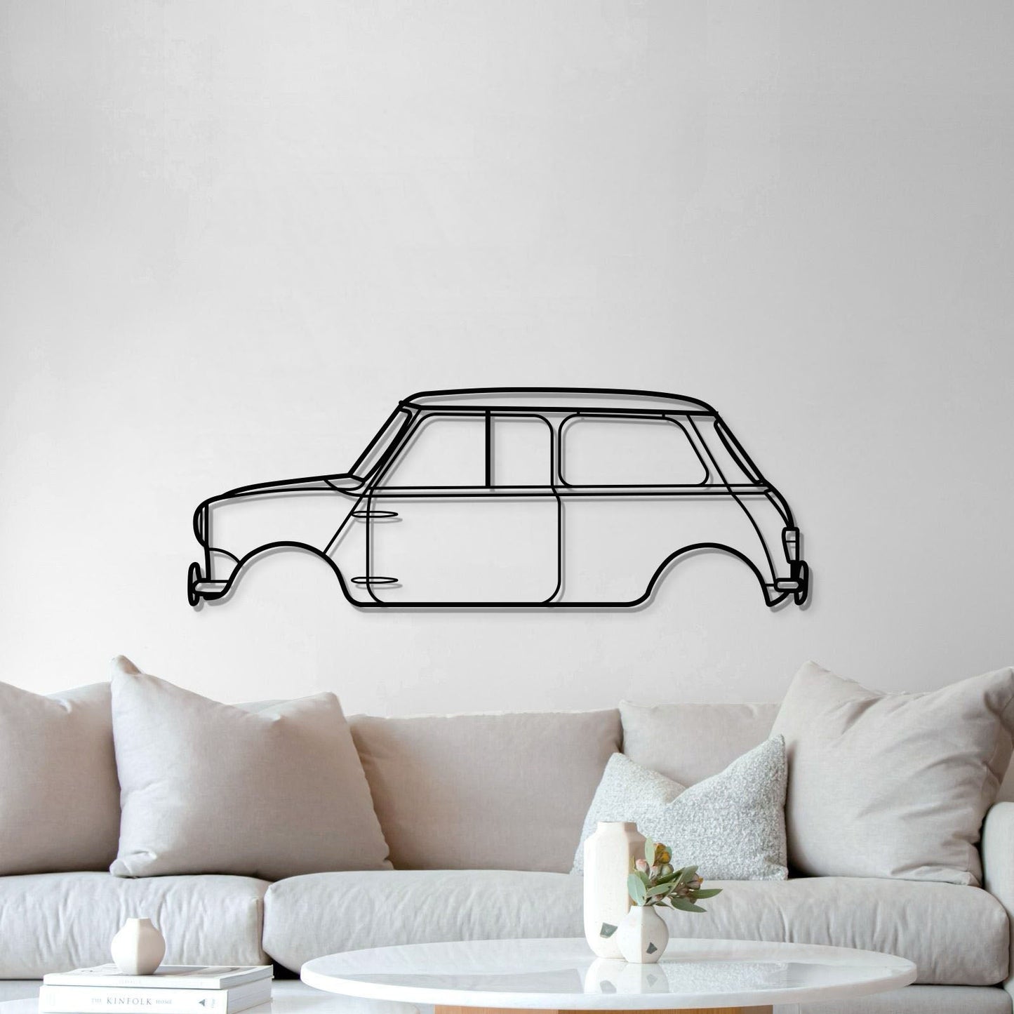 1965 Cooper S Metal Car Wall Art - MT0073 - MT0073B49L-  DRIVEN - 5