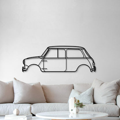1965 Cooper S Metal Car Wall Art - MT0073 - MT0073B49L-  DRIVEN - 5