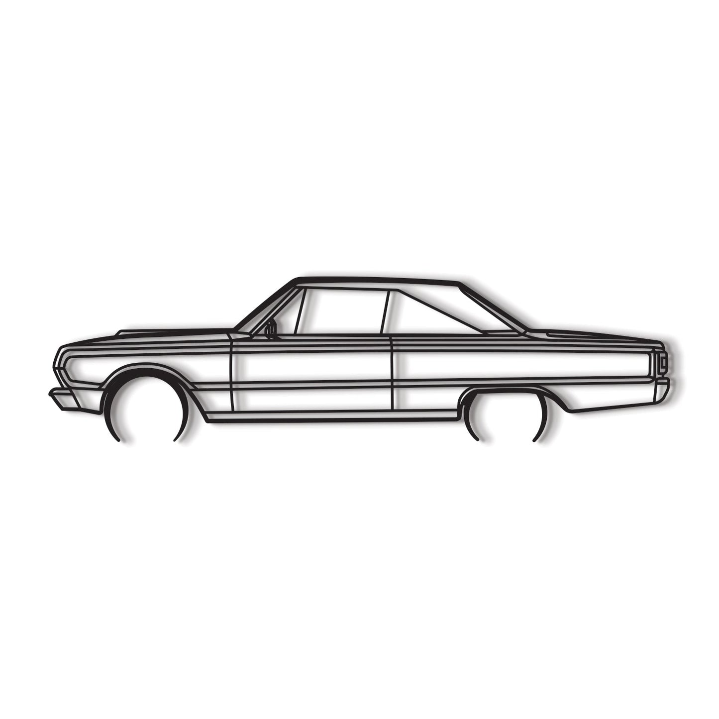 1967 Belvedere GTX Metal Car Wall Art - MT0093 - MT0093B49L-MT0093B69L-MT0093B80L-MT0093B99L-MT0093B120L-  DRIVEN - 8