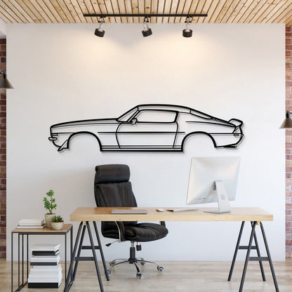 1970 Camaro Metal Car Wall Art - MT0127 - MT0127B49L-  DRIVEN - 1