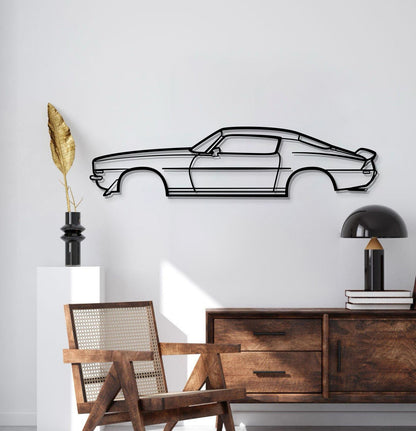 1970 Camaro Metal Car Wall Art - MT0127 - MT0127B49L-  DRIVEN - 2