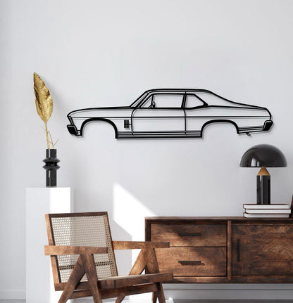 1970 Nova Metal Car Wall Art - MT0137 - MT0137B49L-  DRIVEN - 2