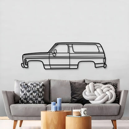 1970 Jimmy Metal Car Wall Art - MT0136 - MT0136B49L-MT0136B69L-MT0136B80L-MT0136B99L-MT0136B120L-  DRIVEN - 3