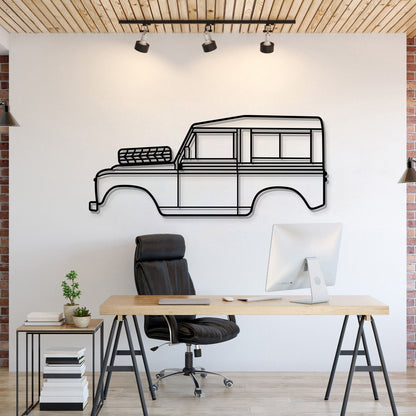 1972 Series III Metal Car Wall Art - MT0150 - MT0150B49L-  DRIVEN - 1