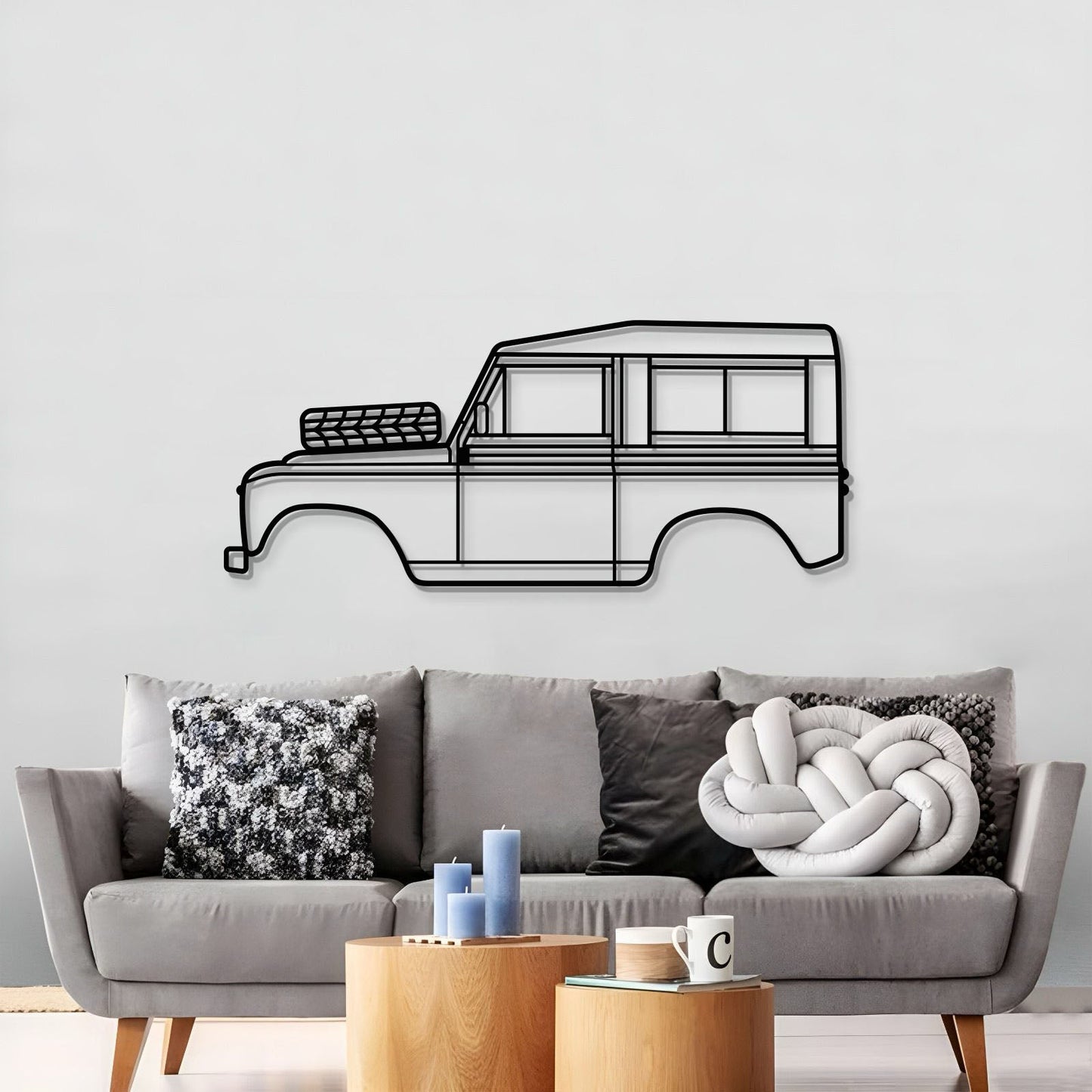 1972 Series III Metal Car Wall Art - MT0150 - MT0150B49L-  DRIVEN - 3