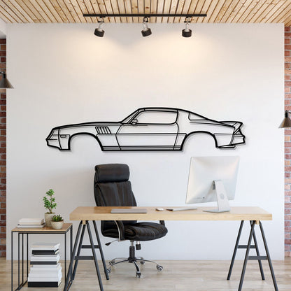 1978 Camaro Z28 Metal Car Wall Art - MT0181 - MT0181B49L-  DRIVEN - 1