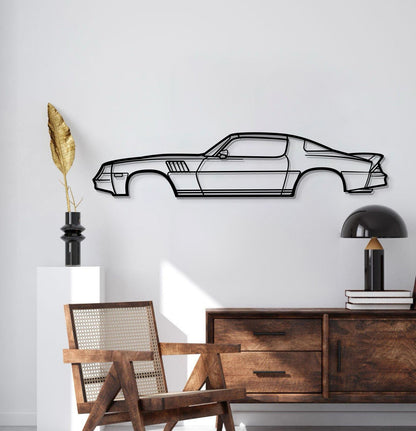 1978 Camaro Z28 Metal Car Wall Art - MT0181 - MT0181B49L-  DRIVEN - 2