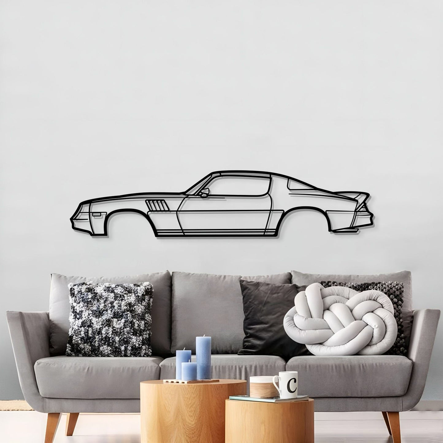 1978 Camaro Z28 Metal Car Wall Art - MT0181 - MT0181B49L-  DRIVEN - 3