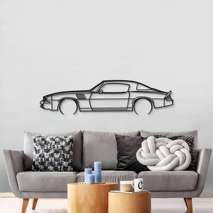 1978 Camaro Z28 Detailed Metal Car Wall Art - MT0180 - MT0180B49L-MT0180B69L-MT0180B80L-MT0180B99L-MT0180B120L-  DRIVEN - 3