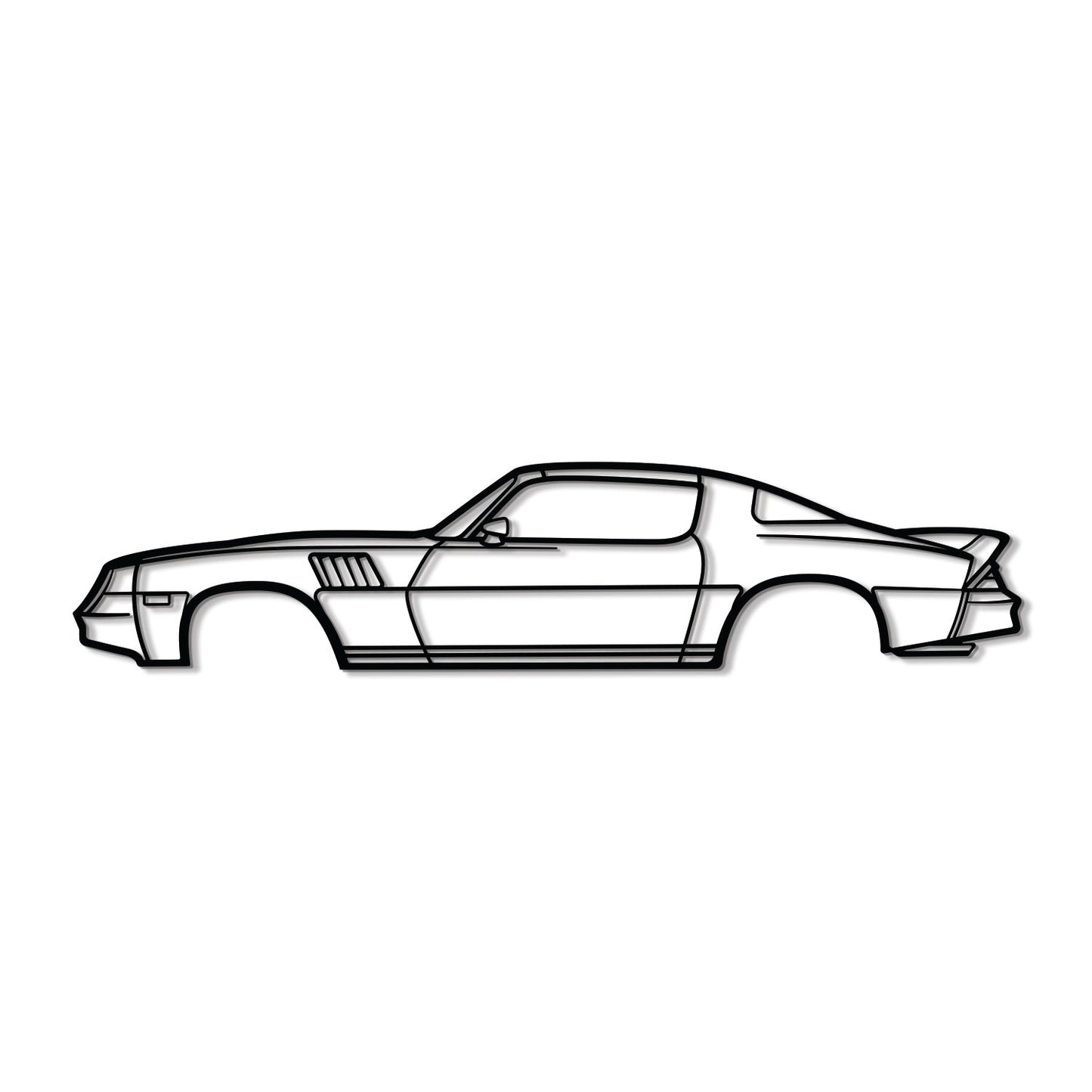 1978 Camaro Z28 Metal Car Wall Art - MT0181 - MT0181B49L-  DRIVEN - 8