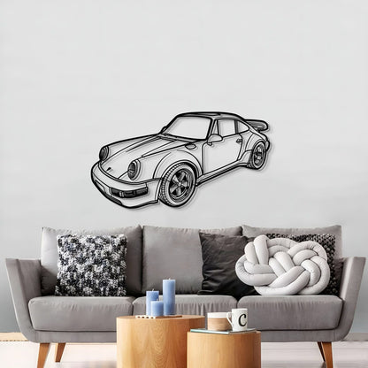 1978 911 SC Perspective Metal Car Wall Art - MT1287 - MT1287B69L-MT1287B80L-MT1287B99L-MT1287B115L-MT1287B140L-  DRIVEN - 3