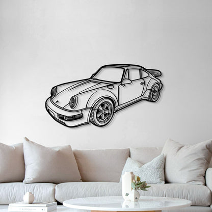 1978 911 SC Perspective Metal Car Wall Art - MT1287 - MT1287B69L-MT1287B80L-MT1287B99L-MT1287B115L-MT1287B140L-  DRIVEN - 5