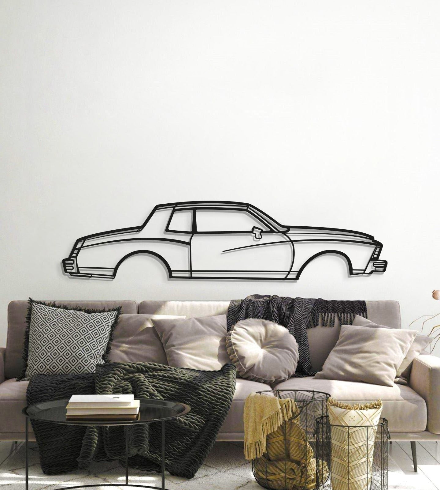 1979 Monte Carlo Metal Car Wall Art - MT0184 - MT0184B49L-  DRIVEN - 5